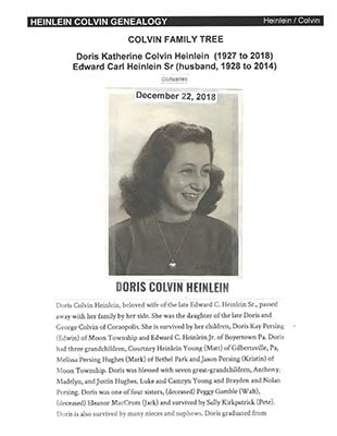 Doris Colvin Heinlein 1