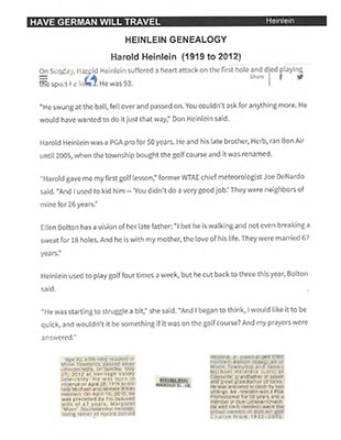 Harold Donald Heinlein 4