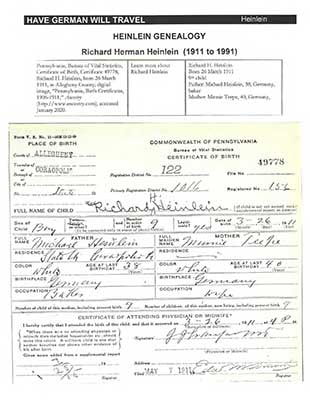 Richard Herman Heinlein 4