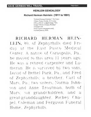 Richard Herman Heinlein 5