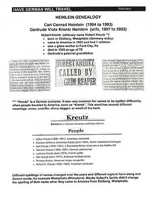 Krentz Genealogy 1