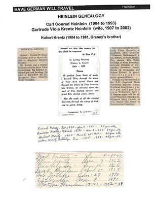 Krentz Genealogy 1