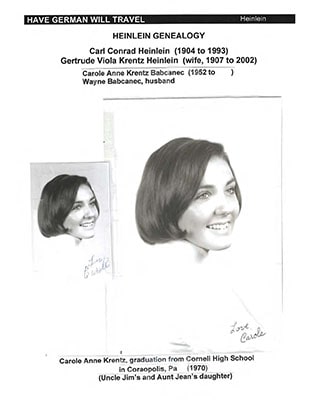 Krentz Genealogy 1